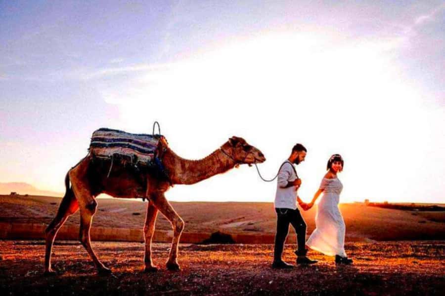 2 Days Desert Agafay and Atlas Mountains Trek From Marrakech - Walking through Berber villages for three hours