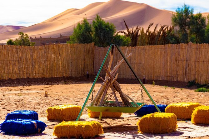 2 Days Fes Desert trip Overnight Erg chebbi End up Fes/Marrakech - Reaching Merzouga and meeting the camels