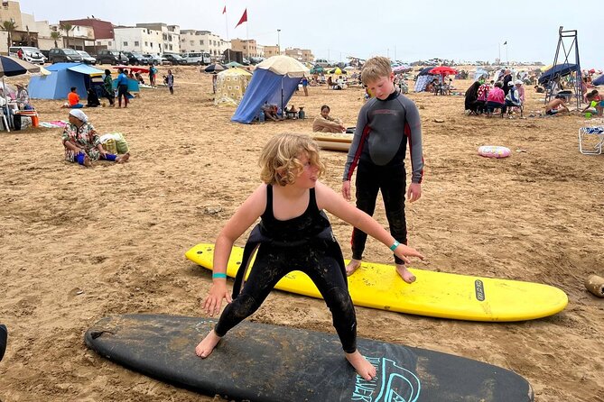 2 Hours Activity Surfing lessons in Taghazout - The extra hour for independent practice