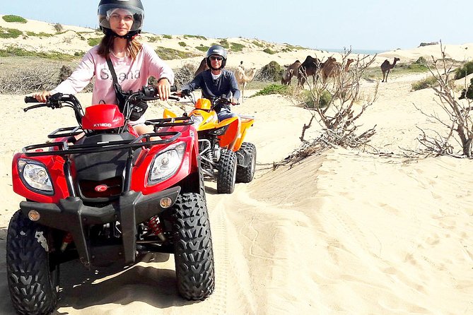 2h quad bike on the beach and in the dunes - The best parts of the ride