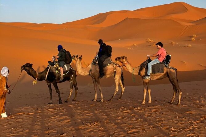 3-Day Tour to Merzouga Erg Chebbi visiting villages & Camel trek - A night at the Erg Chebbi desert camp