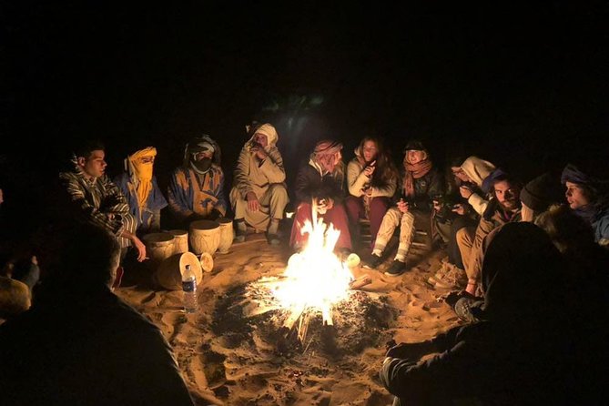 3 Days 2 nighs tour from Marrakech to Merzouga Desert - Sunset, tea, dinner, and the desert camp