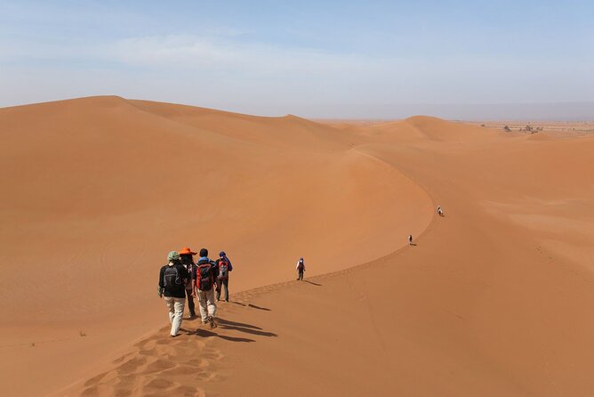 3 Days Private Desert Tour From Marrakech To Merzouga Dunes - Reaching Merzouga and the Erg Chebbi dunes