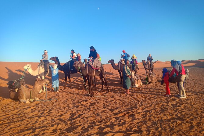 3 Days Sahara Tour from Marrakech to Merzouga Dunes - Booking, pickup, and cancellation details