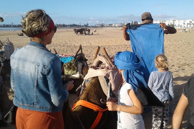 3-hour camel ride at sunset - Starting at Plage Tagharte