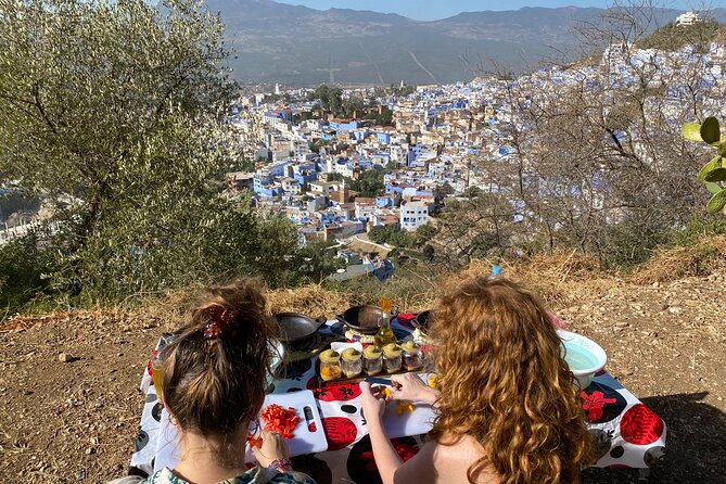 3-Hour Cooking Class overlooking the Blue City - What the three hours feel like