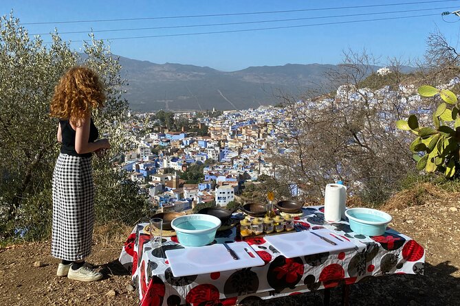 3-Hour Cooking Class overlooking the Blue City - The 20-minute walk from the medina