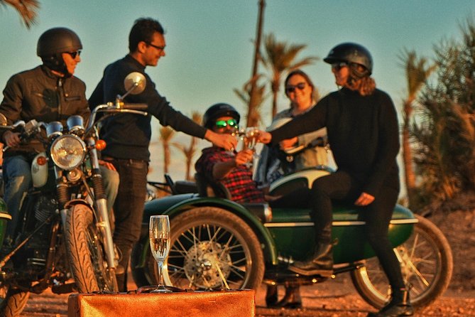 3h Private Sidecar Ride / Secrets of Marrakech - Guéliz and the changing face of Marrakech