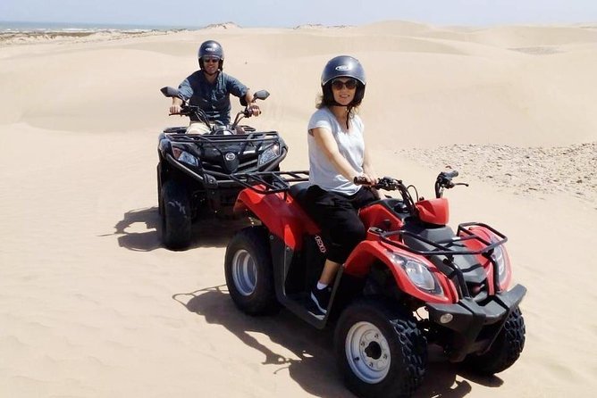 3h quad bike: Thrills in the beach and dunes - Forest tracks, stones, and changing ground