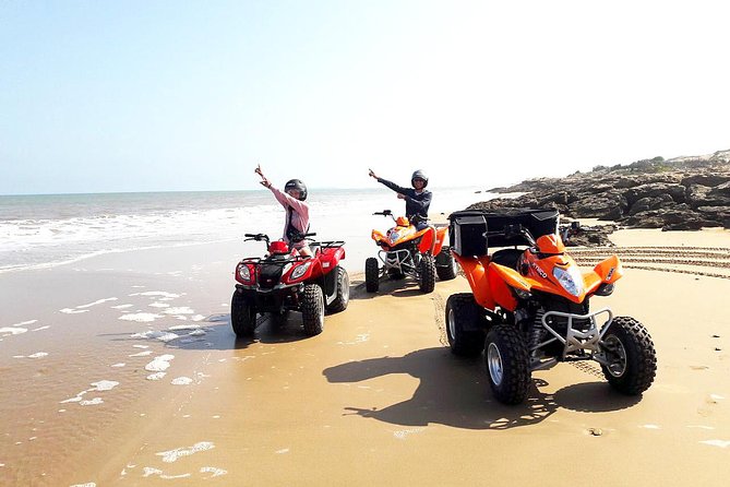 3h quad bike: Thrills in the beach and dunes - First 30 minutes: getting comfortable on the quad