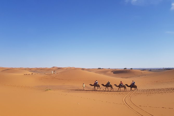 5 Days Tour From Fes - The Sahara centerpiece at Erg Chebbi