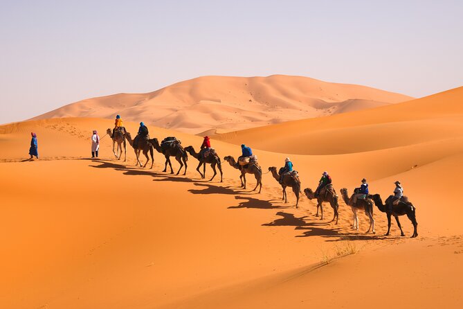 7D Desert Private Tour From Marrakech By Fes And Blue Chefchaouen - Day 3: Ziz Valley, Midelt, Azrou, and Fes