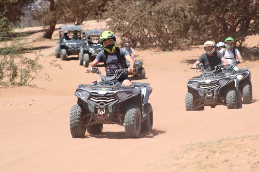 Agadir : 2 h Quad biking excursion with moroccan tea - What the road section means for safety