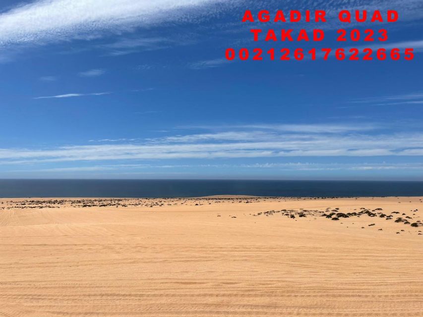 Agadir : 2 h Quad biking excursion with moroccan tea - What the $42 price covers