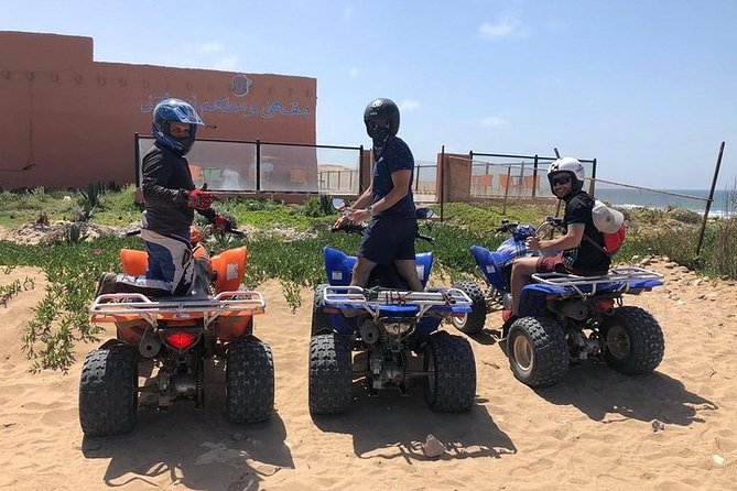 Agadir ATV Quad wild beach Sand dunes & forest with Snacks - Takad village and the sandy return route