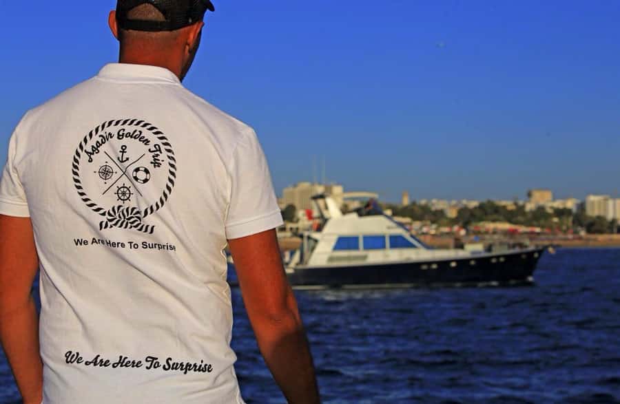 Agadir: Boat Trip with Fishing, Swimming, and BBQ Lunch - A Moroccan barbecue served at sea