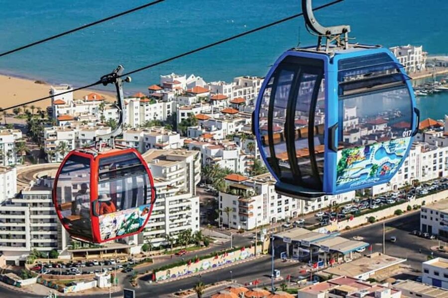 Agadir Cable Car Téléphérique With Hotel Transfrs - A quick ride from Agadir to Oufella