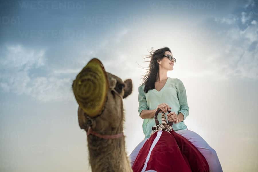 Agadir: Camel Ride Experience With Dinner Option - Through the eucalyptus trees toward the Souss River