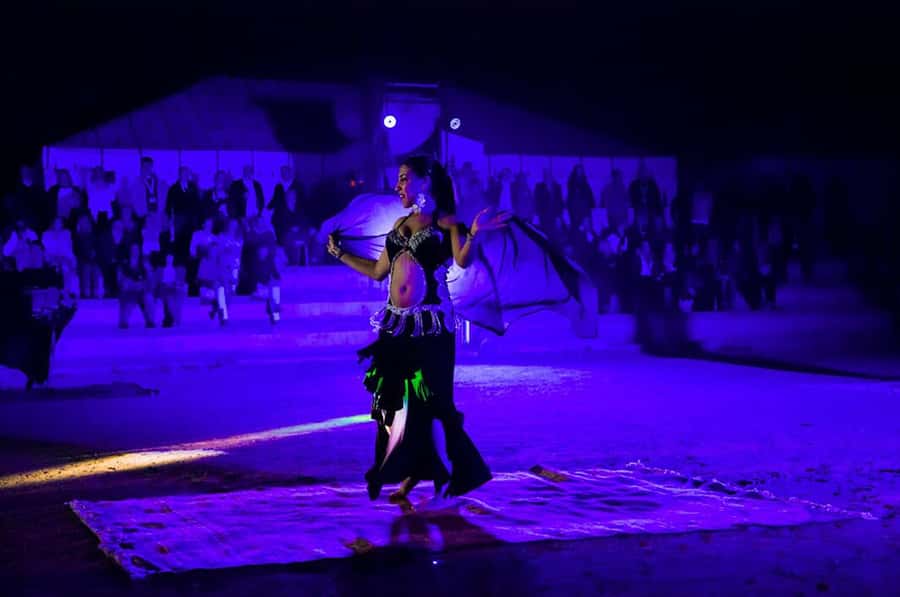 Agadir: Fantasia Berber Night Show and Dinner - The Fantasia finale and its five horses