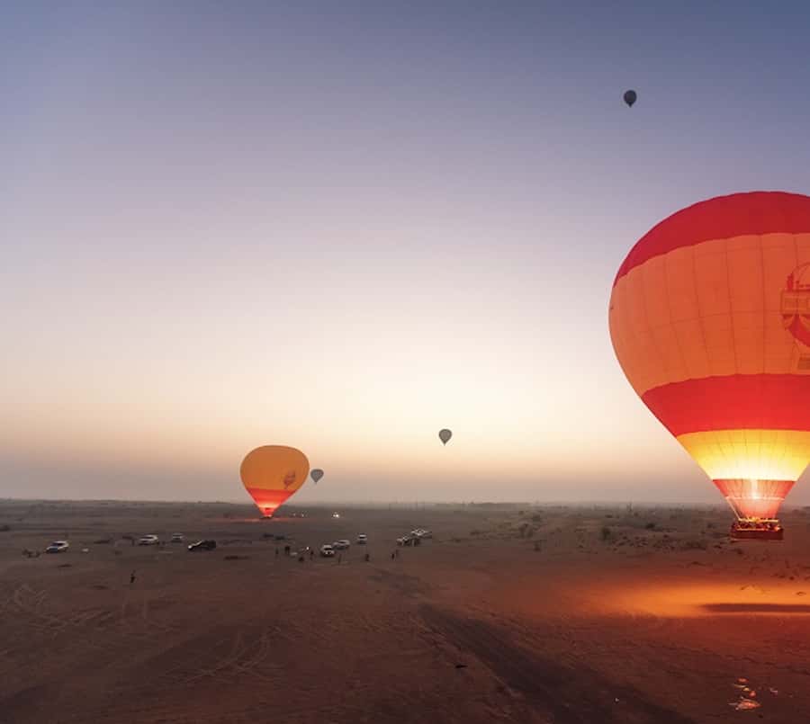 Agadir: Hot Air Balloon Flight with Breakfast - Language and the style of the morning