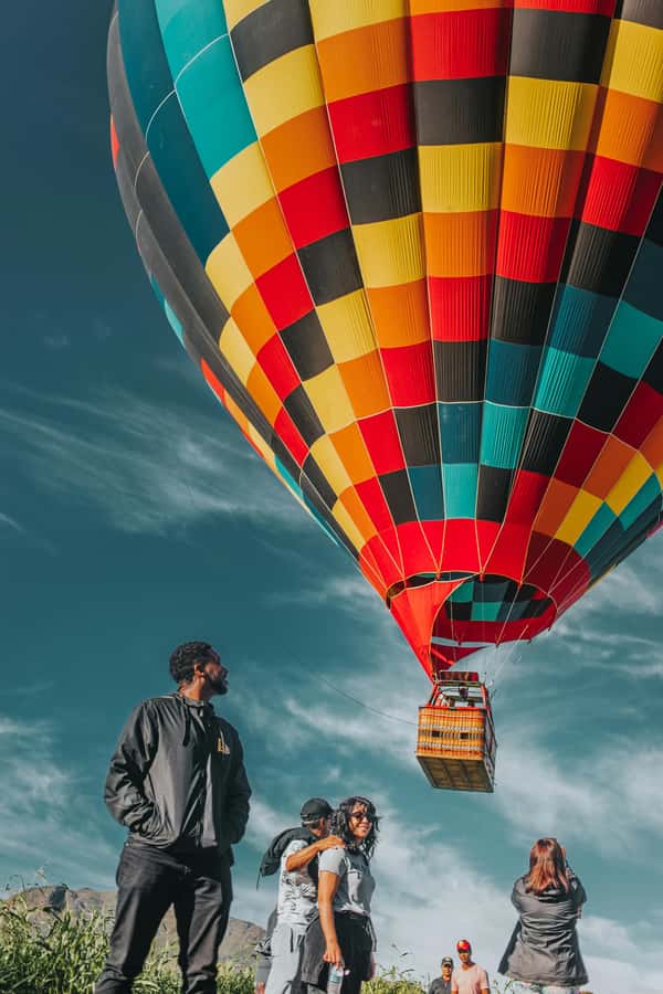 Agadir: Hot Air Balloon Flight with Breakfast - Mint tea while the balloon is prepared