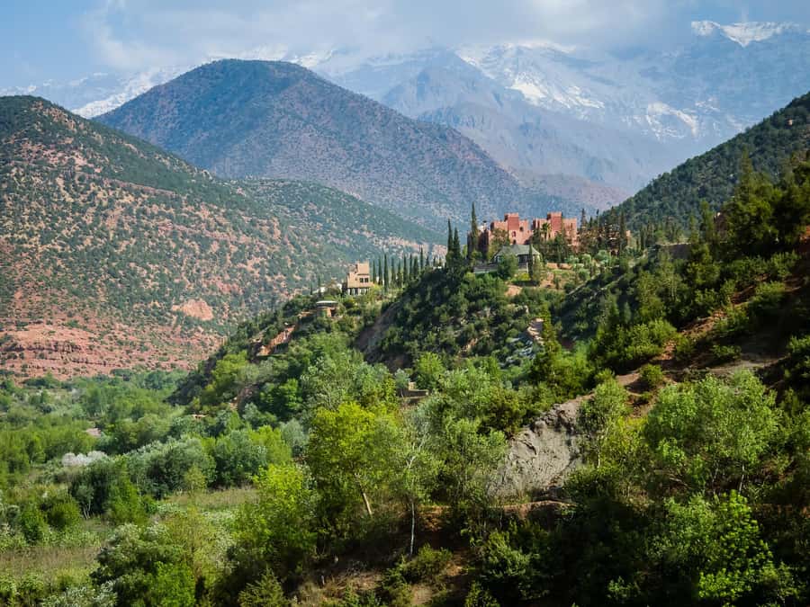 Agadir or Taghazout: Paradise Valley Atlas Mountain Trip - Walking into Paradise Valley