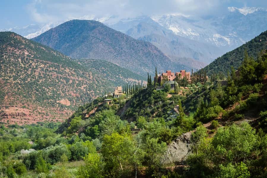 Agadir or Taghazout: Paradise Valley & Atlas Mountains Trip - The walk into Paradise Valley