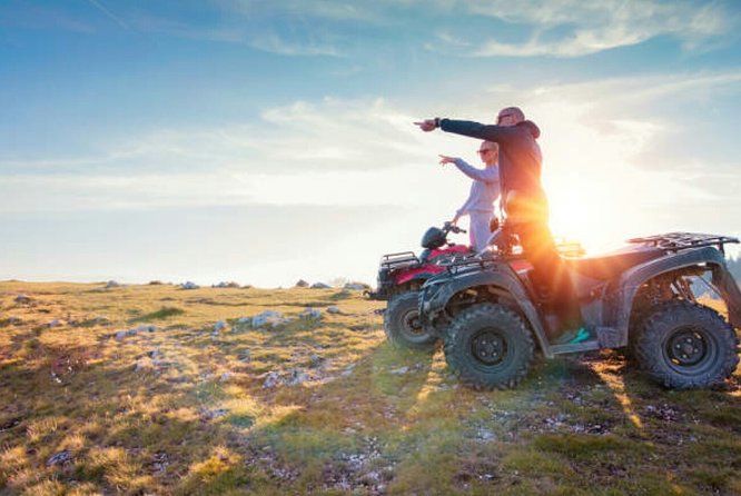 Agadir or Taghazout: Quad Bike Beach and Dunes Ride with Snacks - Sidi Toual Beach and the Atlantic route