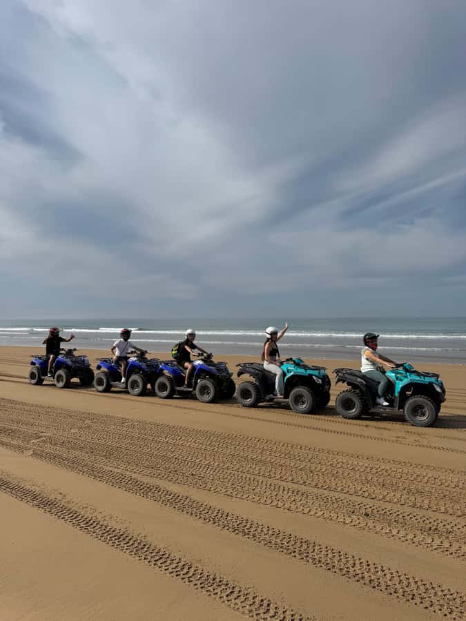 Agadir Quad Safari: Beach, Desert & Optional Sandboarding - From Agadir hotel pickup to the quad base