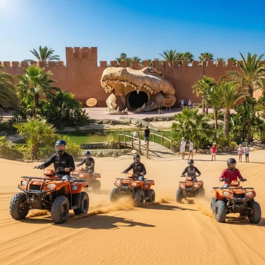 Agadir: Quad Safari with Crocoparc Optional - Quick points before you book
