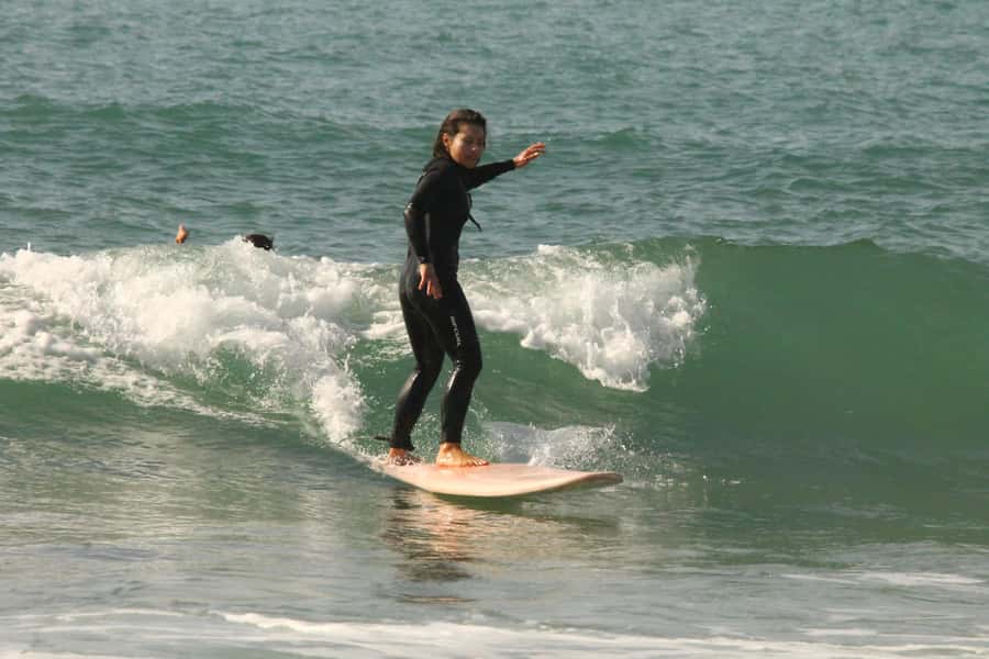 Agadir: Taghazout Beach Surf Lesson with Lunch and Transfer - Key points at a glance