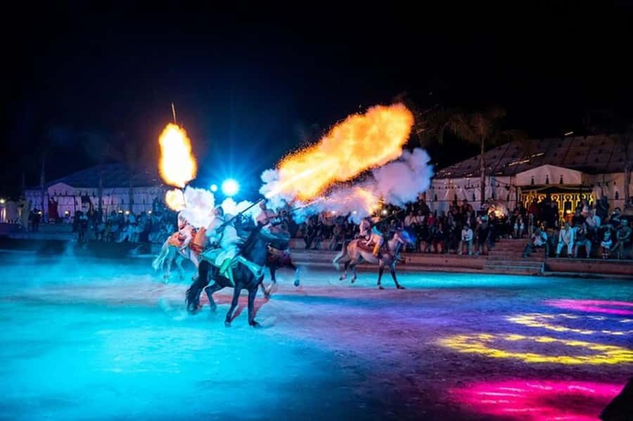 Agadir / Taghazout : Chems Ayour Fantasia Show & Dinner - Entering the palace-style venue