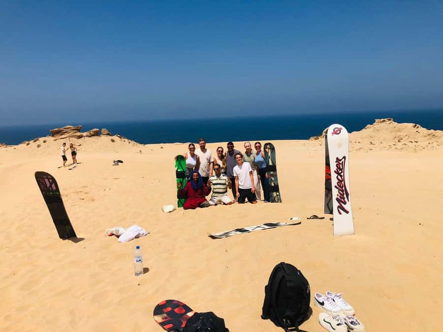 Agadir/Taghazout: Desert Sandboarding & Visit to the Canyon - The guide makes the biggest difference