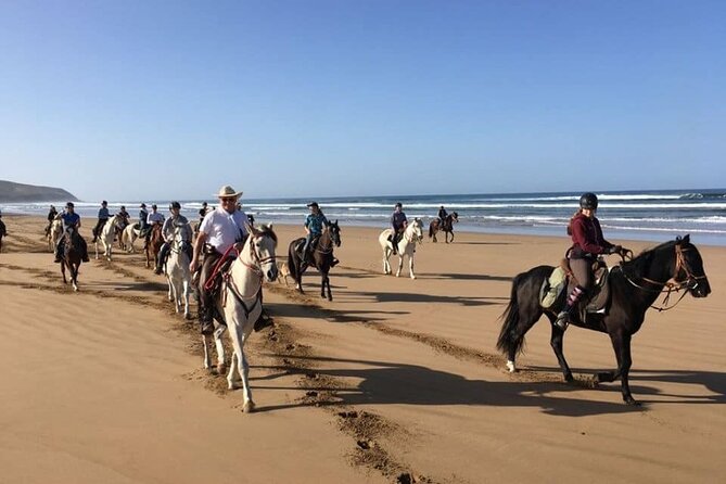 Agadir/Taghazout Horse Ride on the beach - The guides and the feel of the outing