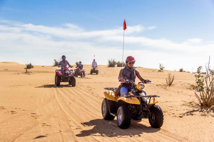 Agadir/Taghazout: Quad Bike and Sandboarding Tour - Tea, music, and a taste of local life