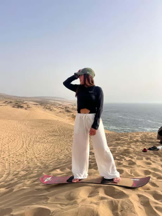 Agadir/Taghazout : Quad Bike & Camel Ride On The Beach - Quad biking across Tamraght’s golden dunes