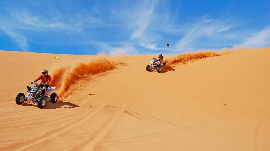 Agadir/Taghazout : Quad Bike Safari Desert - Two hours across desert, dunes, and the Atlantic edge