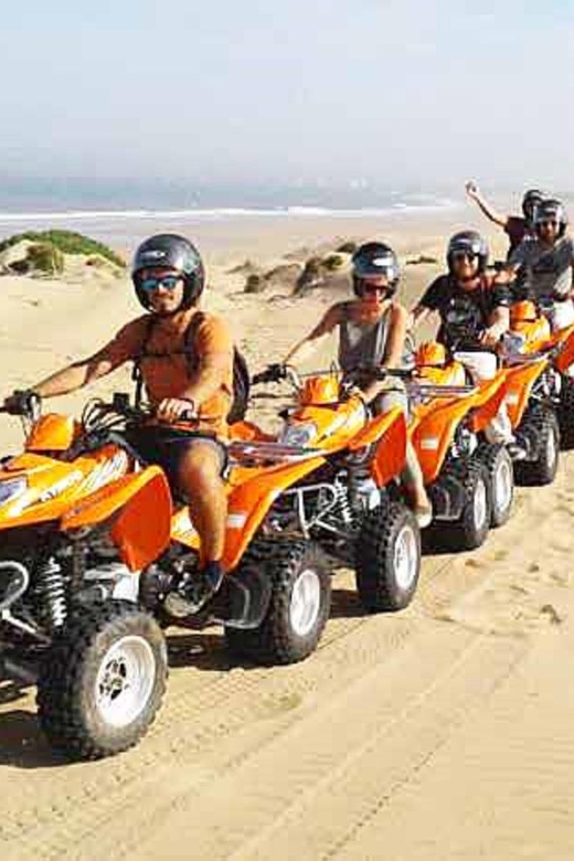 Agadir/Taghazout : Quad Bike Safari Desert - The beach photo stop