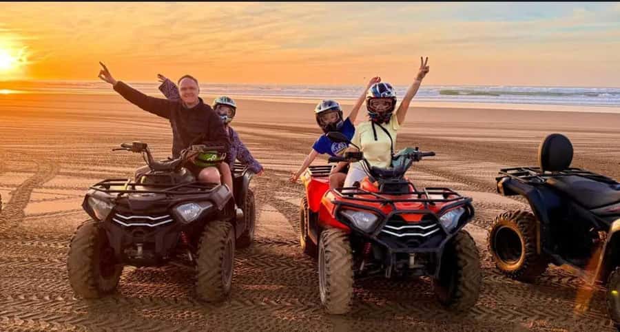 Agadir/ Taghazout: Safari Quad Bike on the Beach & Desert - From Agadir to the Tifnit dunes