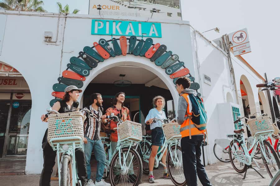 Agadir: Unleash Your Adventure with Electric Bicycles! - Mohamed V Mosque and the city’s civic center