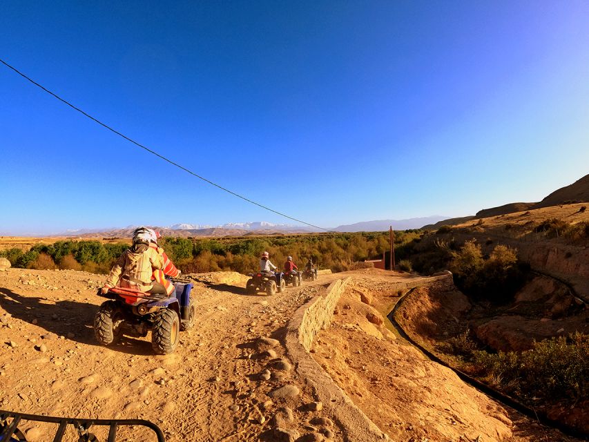 Agafay and atlas: Quad and camel experience - Food and camping change the shape of the trip
