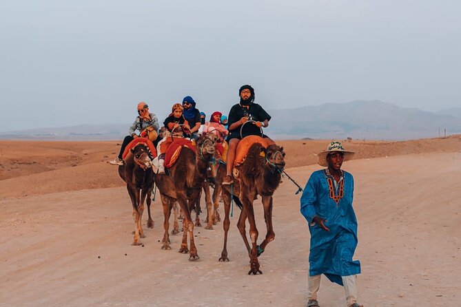 Agafay Desert Adventure: Quads, Camels, and dinner show - Camel riding: gentle, scenic, and very Moroccan