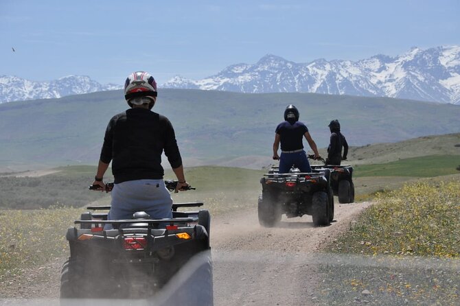 Agafay Desert & Atlas Mountains Quad Biking Tour from Marrakech - What the 300cc and 450cc quads feel like
