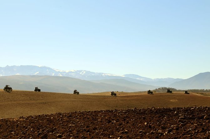 Agafay Desert & Atlas Mountains Quad Biking Tour from Marrakech - Transport, timing, and group arrangements