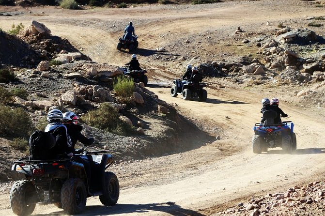 Agafay Desert & Atlas Mountains Quad Biking Tour from Marrakech - Lake Takerkoust and the cooler mountain air