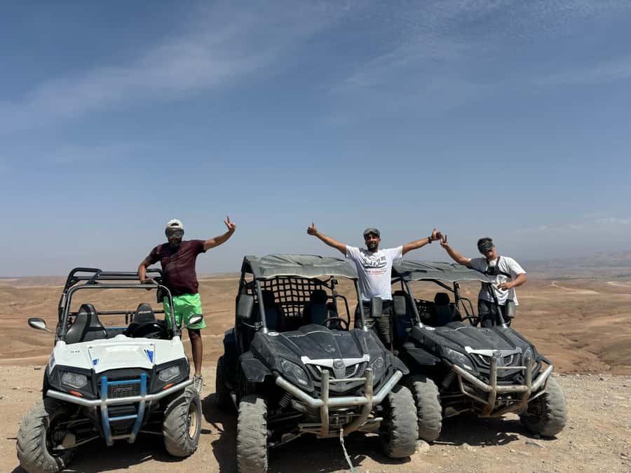 Agafay Desert: Buggy Rides, Dinner & Show Under the Stars - Sunset, tea, and time at the camp