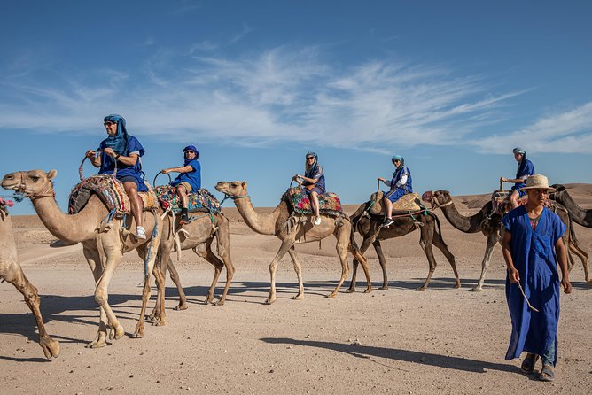 Agafay Desert Camel Experience with snack from Marrakech - Leaving Marrakech for the Agafay stone desert