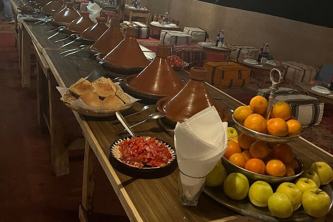 Agafay Desert: Camel Ride and Quad bike with Dinner Show - Agafay sunset from a high viewpoint