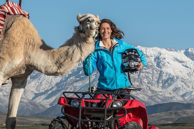 Agafay Desert: Camel Ride and Quad bike with Dinner Show - Mint tea and a Berber family welcome