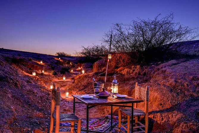 Agafay Desert Camel Ride with Dinner - Practical preparation for the evening